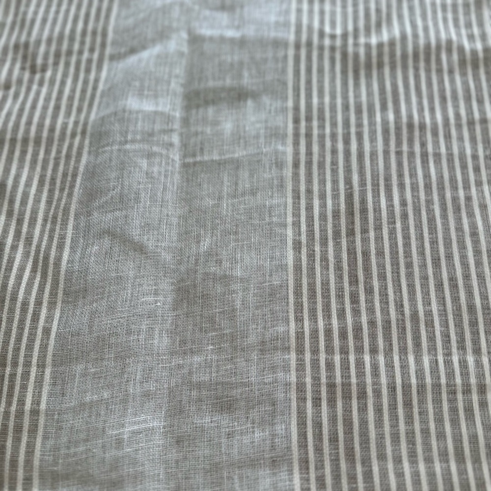 Sophisticated Gray Striped Sheet Set